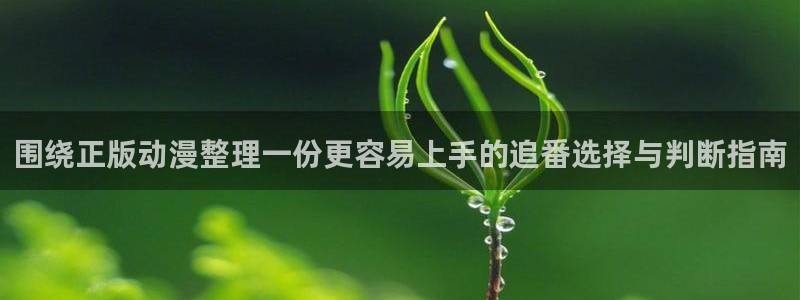 韩漫漫画网站：围绕正版动漫整理一份更容易上手的追番选择与判断指南