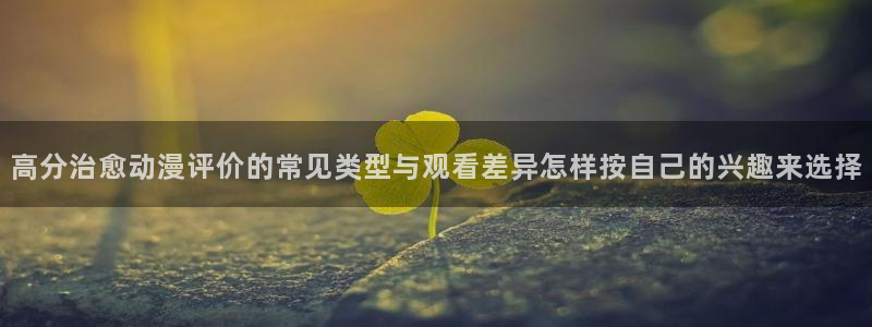 韩漫漫画中文版在线阅读：高分治愈动漫评价的常见类型与观看差异怎样按自己的兴趣来选择